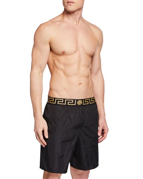 versace men bathing suit|versace men's beachwear.